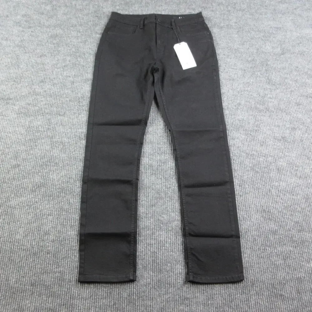 The Perfect Jean Jeans Mens 34x34 Bandit Black Slim Thick Stretch TPJ 33x33* NWT